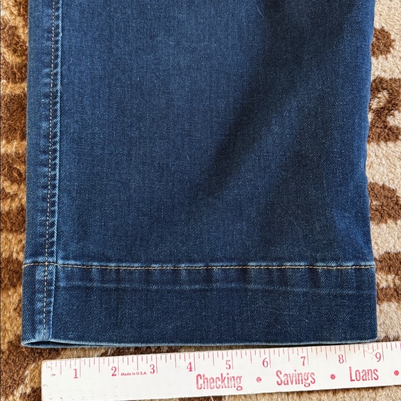 Kut from the Kloth Ashton Barrel Leg high rise Cropped Jeans Womens 12 pockets - Picture 16 of 16